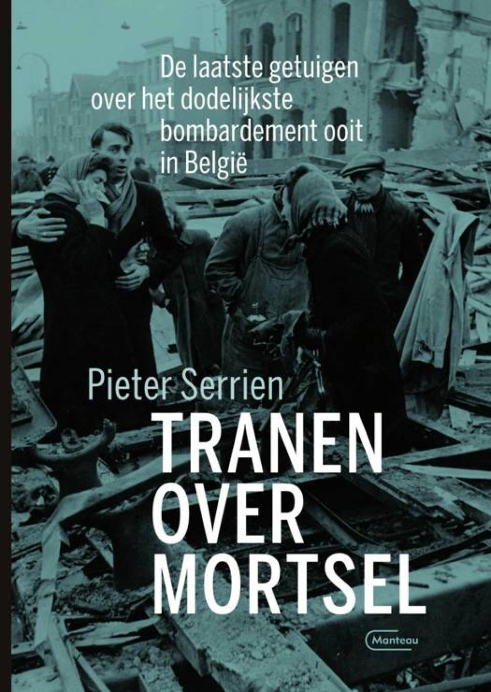 Cover boek Tranen over Mortsel van Pieter Serrien