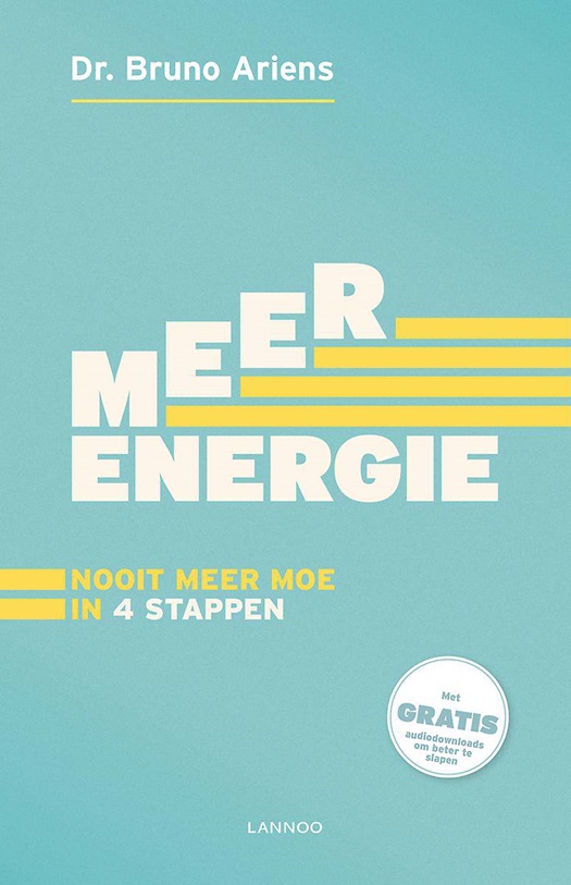 cover boek Meer energie: nooit meer moe in 4 stappen