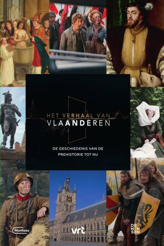 cover boek 'Het verhaal van Vlaanderen' van Harry De Paepe