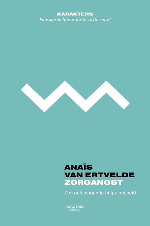 cover boek Zorgangst van Anais Van Ertvelde
