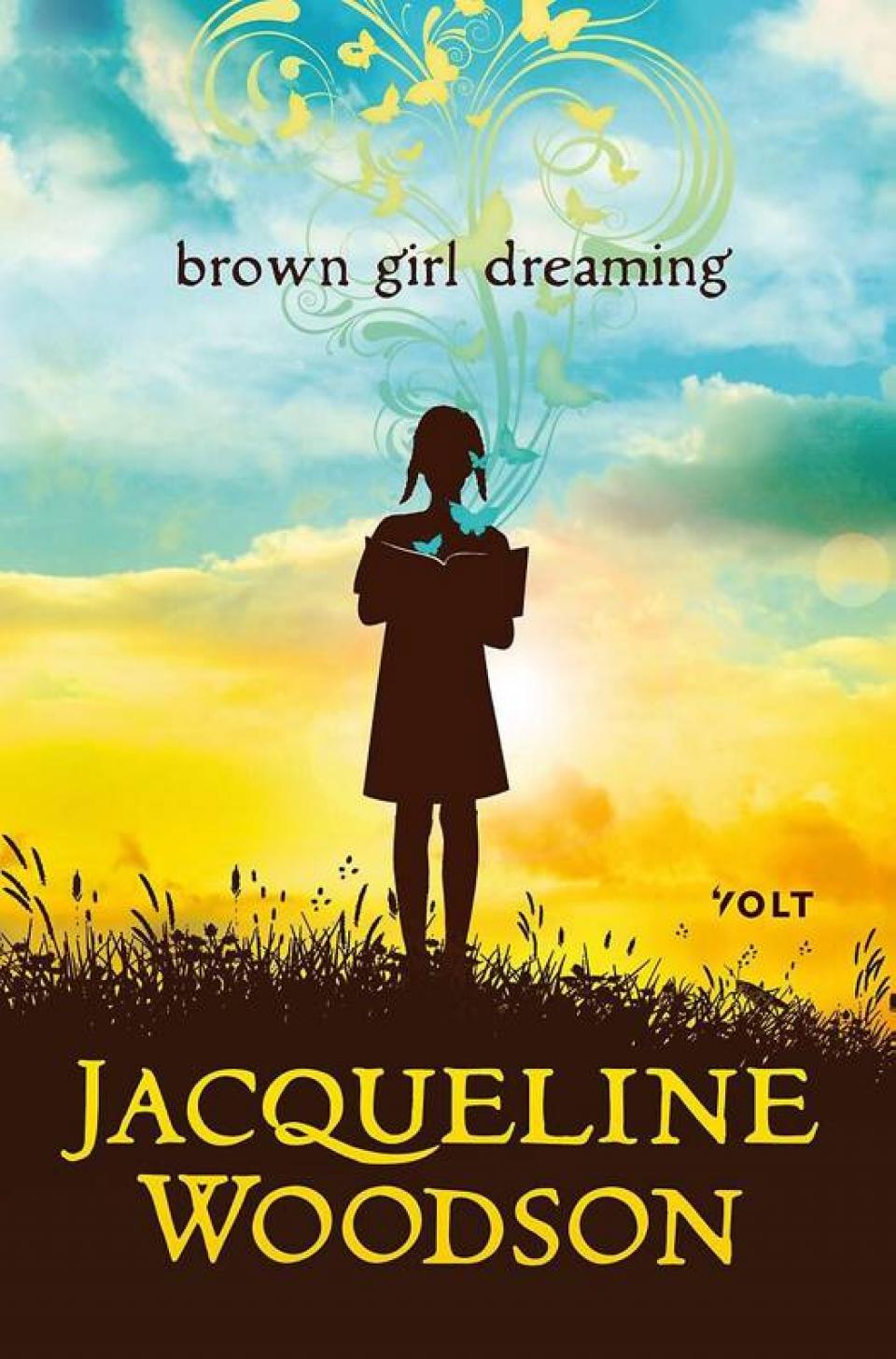 cover boek Brown girl dreaming van Jacqueline Woodson