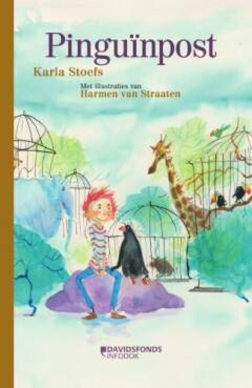 cover boek Pinguïnpost van Karla Stoefs
