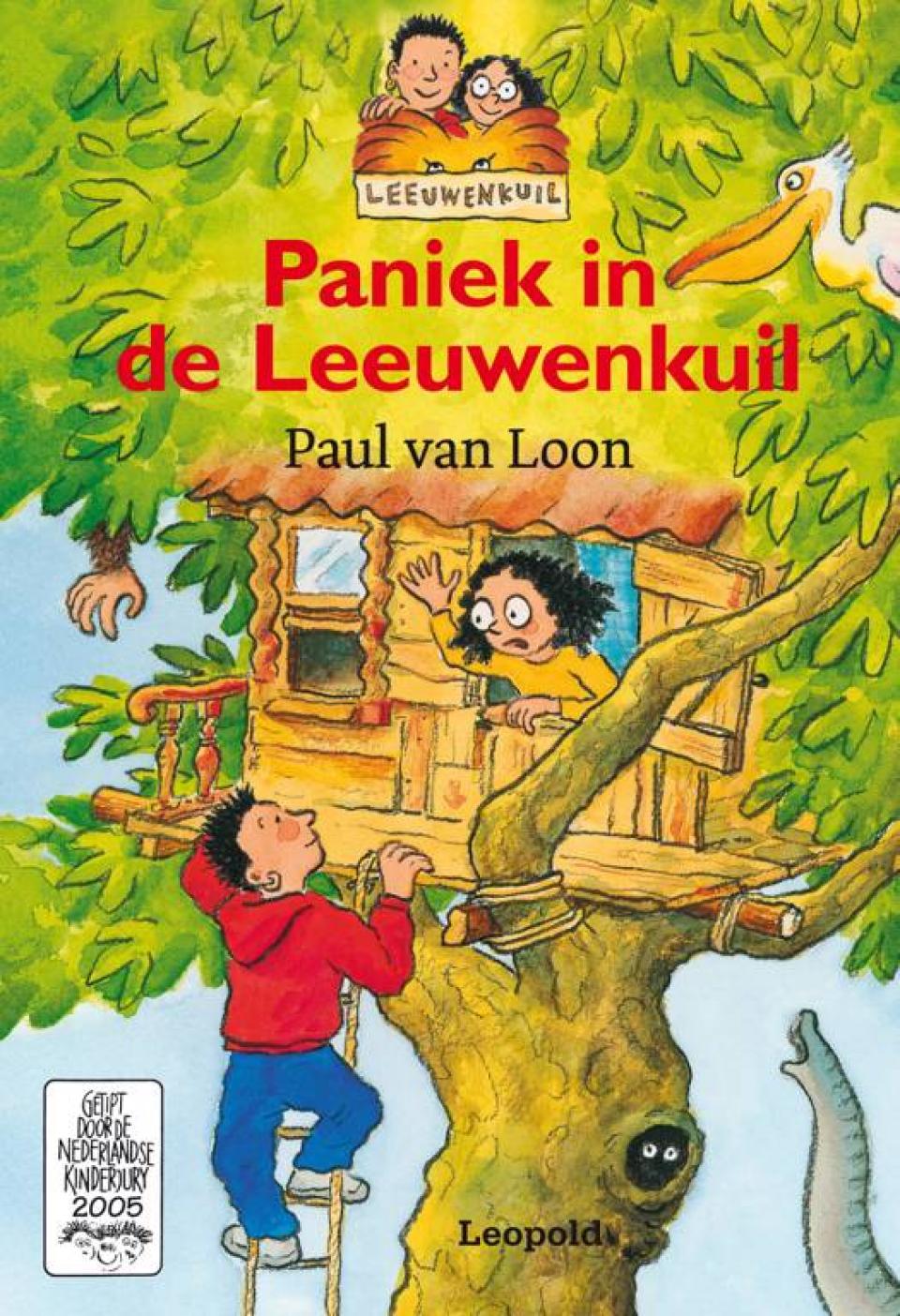 cover boek Paniek in de leeuwenkuil van Paul van Loon