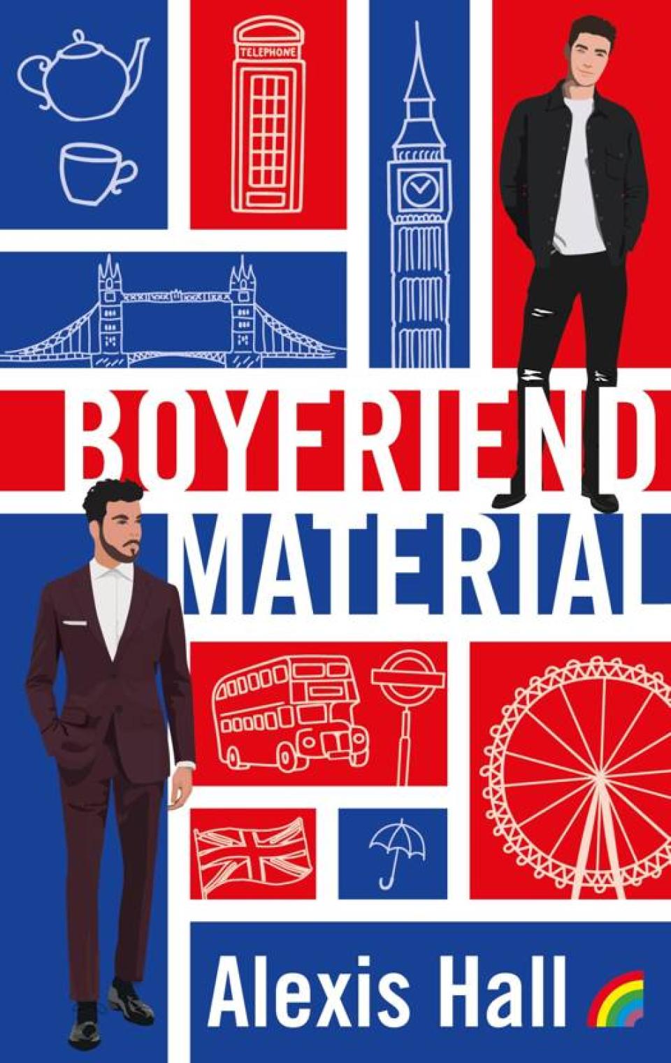 Cover boek Boyfriend material van Alexis Hall